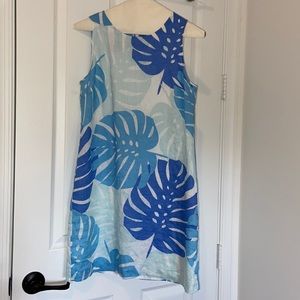 Linen Leaf Island Company shift dress.